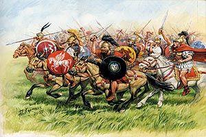 Zvesda Kits 1:72 Scale Rome Cavalry