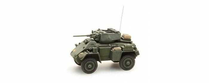 Artitec 1:87 Scale UK Humber Armoured Car Mk IV 37MM 1:87 Ready-Made, Painted