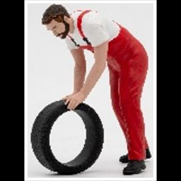 Atlantic  1/18th Scale Patrick Rolling Tyre Figurine