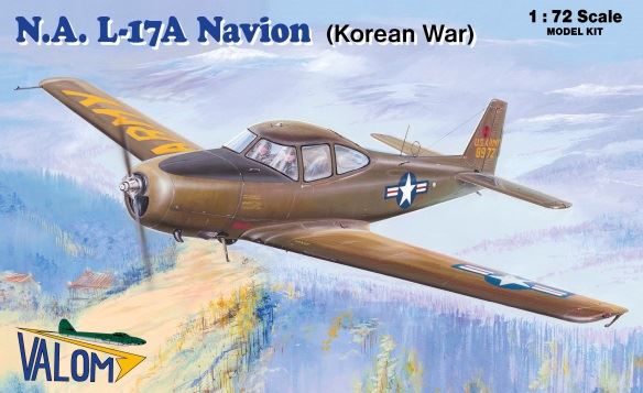 Valom 1:72 Scale L-17A Navion (Korean War) 79th Inf. Div.