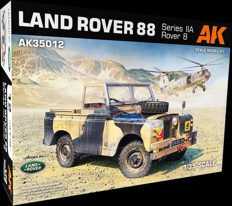 AK Interactive 1:35 Scale Land Rover 88 Series IIA British Armed Forces Rover