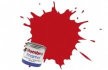 Humbrol 14ML  Scarlett Matt Paint
