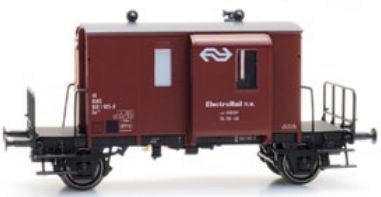 Artitec 1:87 Scale Freight Train Attendant Wagon 025-8 Electrorail IV (NS) train 1:87