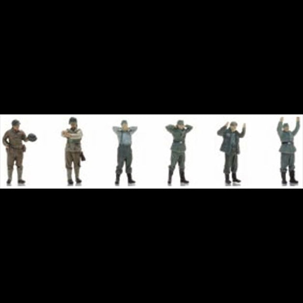 Artitec  1/72nd Scale POWs + US Guards (WM) Ready