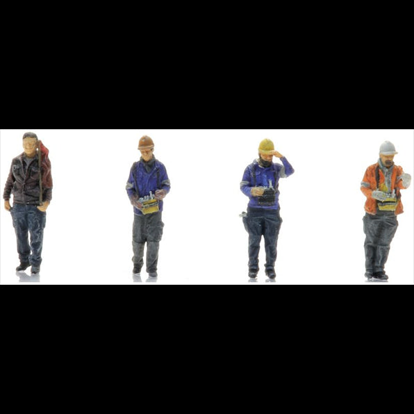 Artitec 1:120 Scale Shunters Industry (4x) Ready-Made Figures