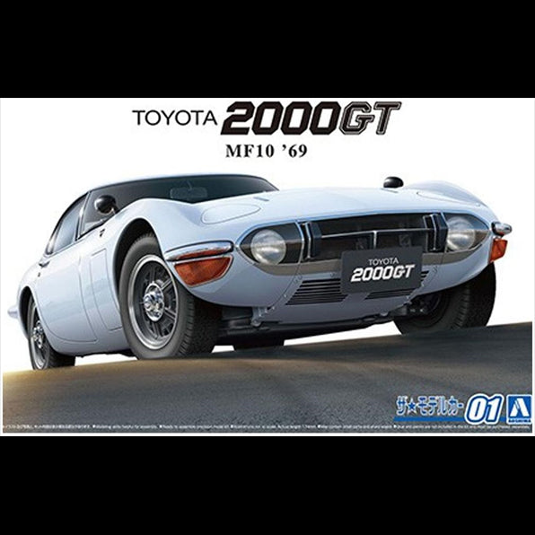 Aoshima  1:24 Scale Toyota MF10 2000GT 1969