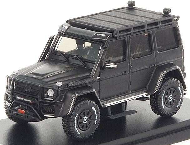 Almost Real 1:64 Scale Brabus 550 Adventure Mercedes Benz G-Class 4x4 2017 Matt Black