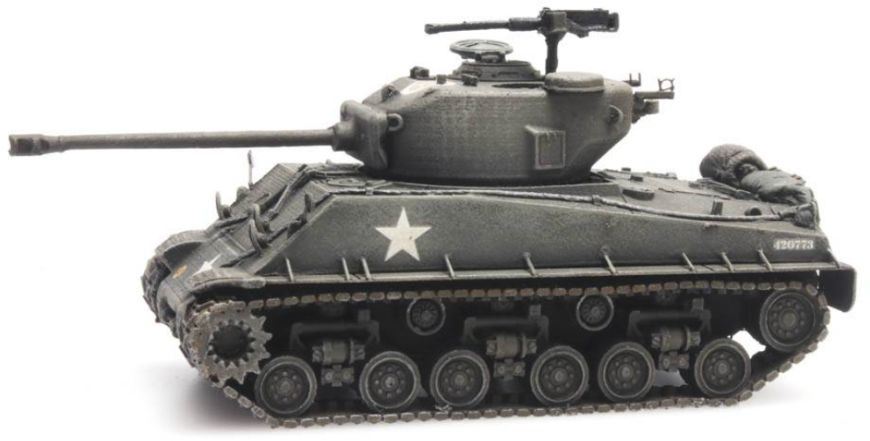 Artitec 1:87 Scale US Sherman M4A3E8 1:87 Resin Kit, Unpainted
