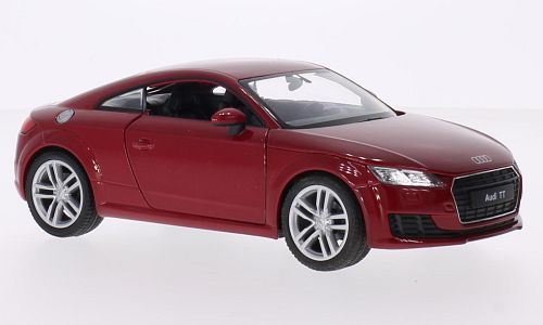 Welly 1:24 Scale Audi TT 2014 - Red Metallic