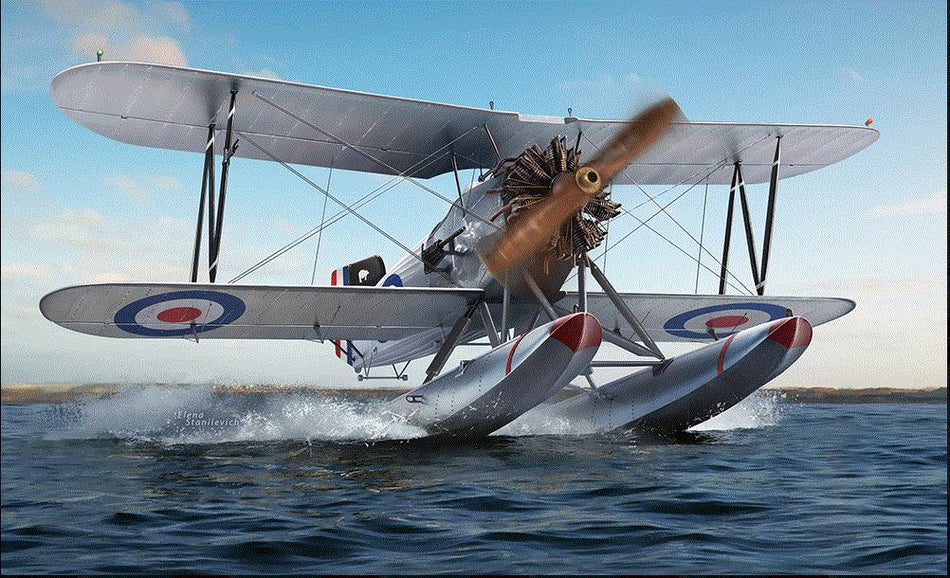 ARMORY MODELS 48004 1:48 Scale Fairey Flycatcher British Interwar FAA Floatplane Fighter Late Version