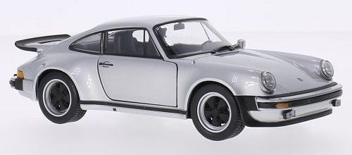 Welly 1:24 Scale Porsche 911 Turbo 3.0 1974 - Silver