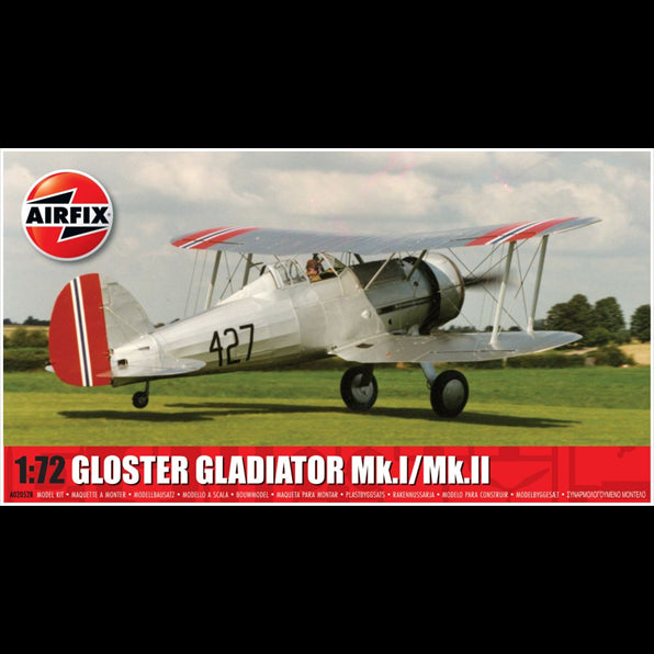 Airfix 1:72 Scale Gloster Gladiator Mk.I/Mk.II