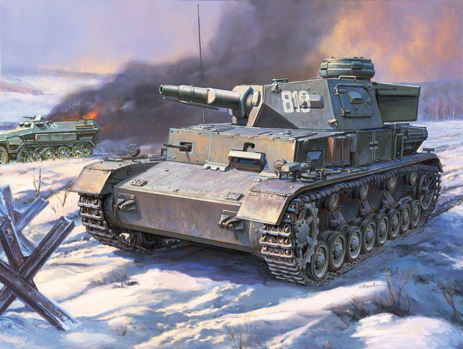 Zvesda Kits 1:35 Scale Panzer IV Ausf.E