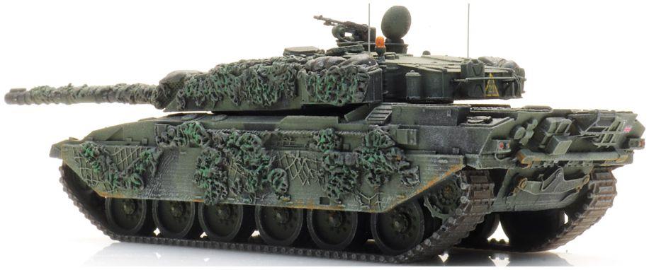 Artitec 1:87 Scale Challenger 1 Mk.3 Combat Ready (UK) Ready-Made, Painted