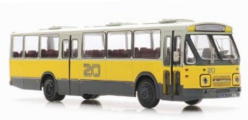 Artitec  1/87th Scale DAF Front 2 Middle Door Exit Regional Bus ZO 6198 Ready