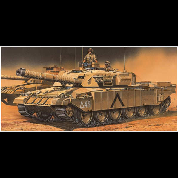 Academy Kits 1:72 Scale British Army Challenger 1 Mk 3