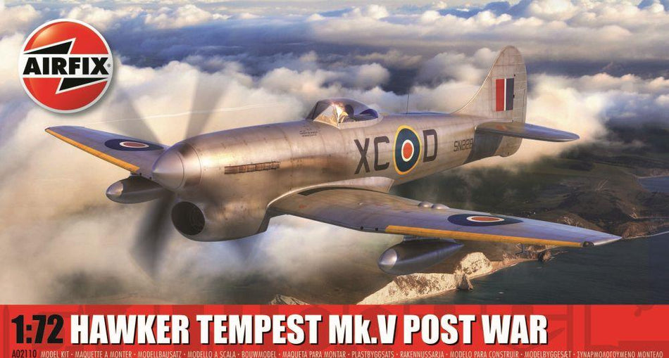 Airfix 1:72 Scale Hawker Tempest Mk.V Post War