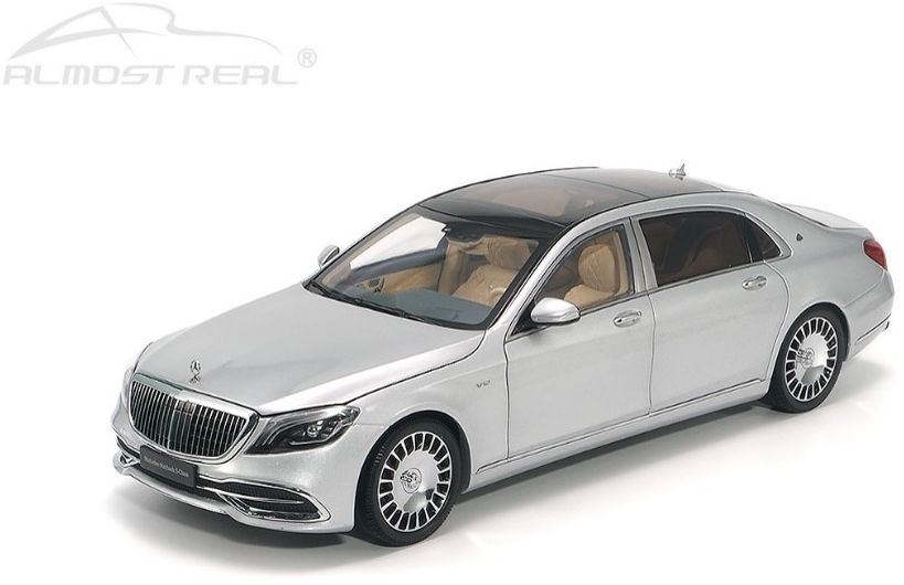 Almost Real 1:18 Scale Mercedes Maybach S-Class 2019 Iridium Silver
