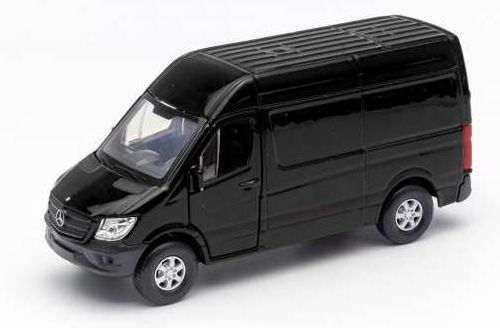 Welly 1:34-39 Scale Mercedes Benz Sprinter Panel Van, black