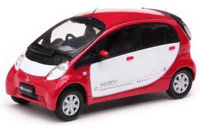 Vitesse 1:43 Scale Mitsubishi iMiEV - Red/White Limited Edition of 990