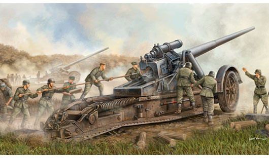 Trumpeter 1:35 Scale 17cm Kanone 18 Heavy Gun