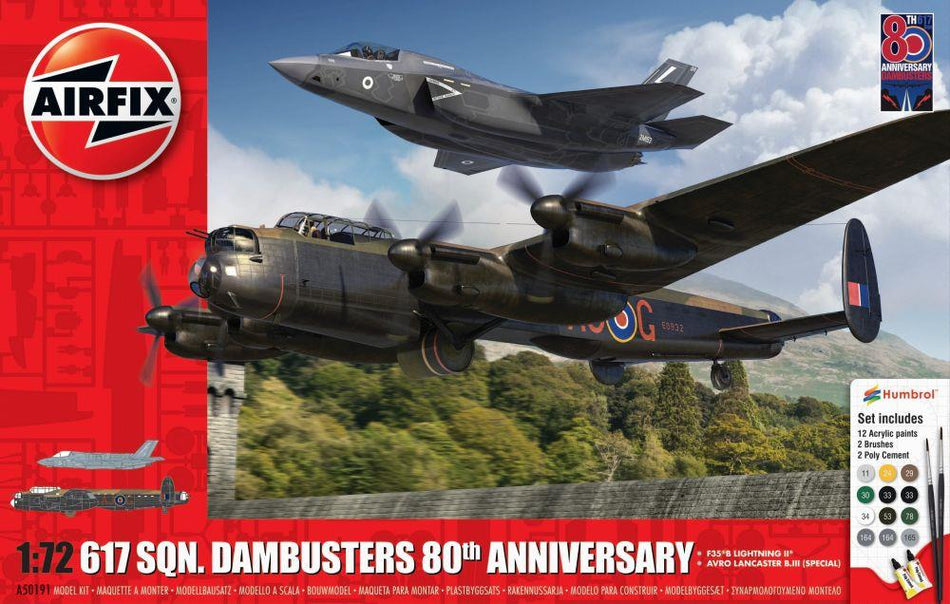 Airfix 1:72 Scale Dambusters 80th Anniversary - Gift Set