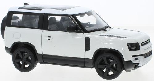 Welly 1:24 Scale Land Rover Defender 90 White 2020