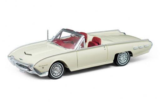 Welly 1:18 Scale Ford Thunderbird 1962 Cabrio - White