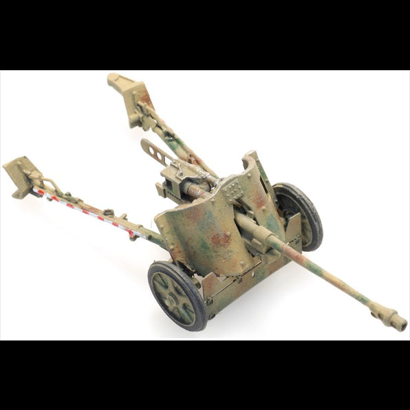 Artitec 1:87 Scale 50mm PAK 38 Tarnung (WM) Ready-Made, Painted