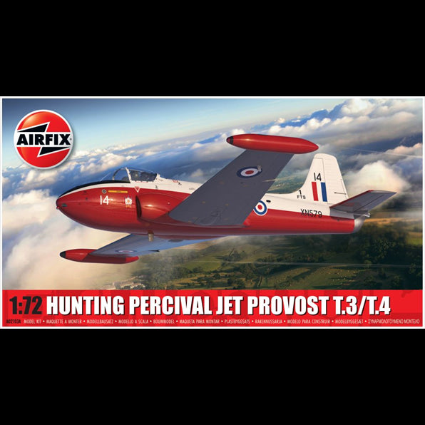 Airfix 1:72 Scale Hunting Percival Jet Provost T.3/T.4