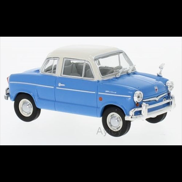 Whitebox 1:43 Scale NSU Prinz 30E, blue/white, 1959