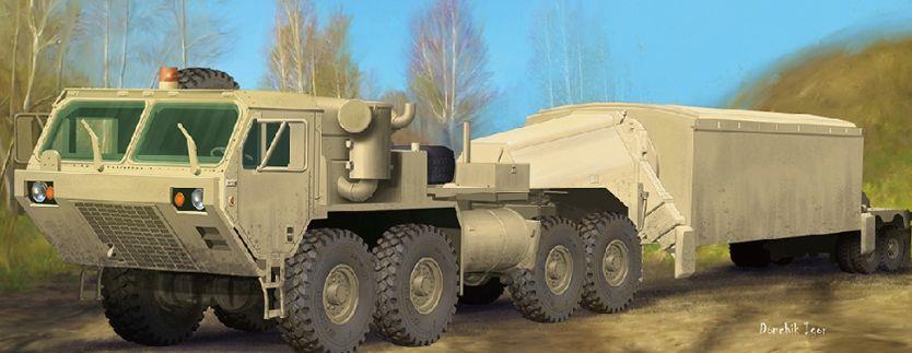Trumpeter 1:72 Scale M983 Tractor w/ AN/TPY-2 X-Band Radar