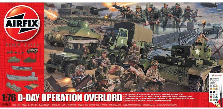 Airfix 1:76 Scale D-Day Operation Overlord Set